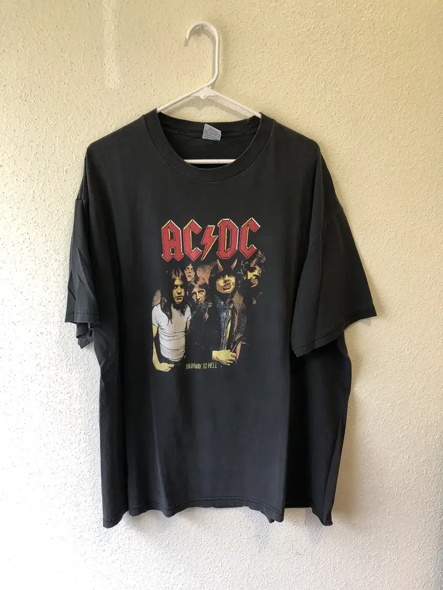 acdc 빈티지 밴드티 90's XL